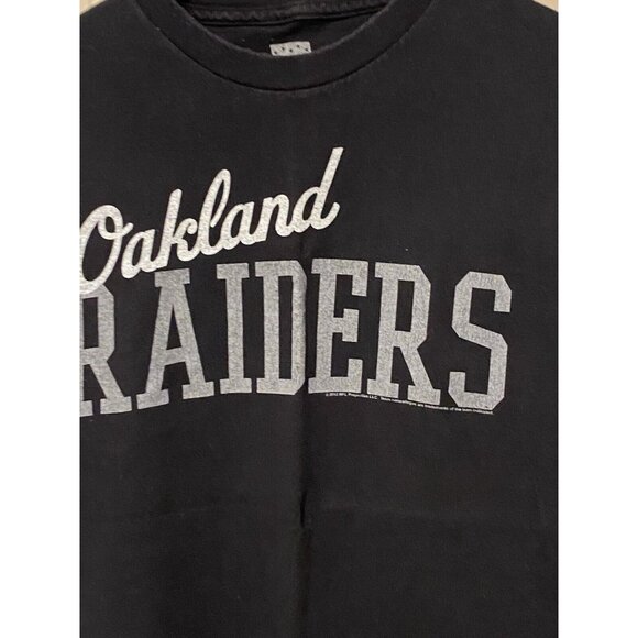 Oakland Raiders Black Men's T-Shirt M Football NFL Junk Food 2012 - Picture 4 of 11